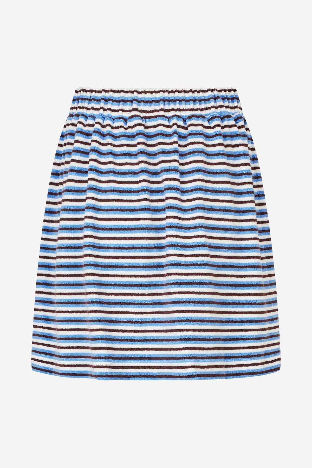Javanna Skirt - Wedgewood Stripe