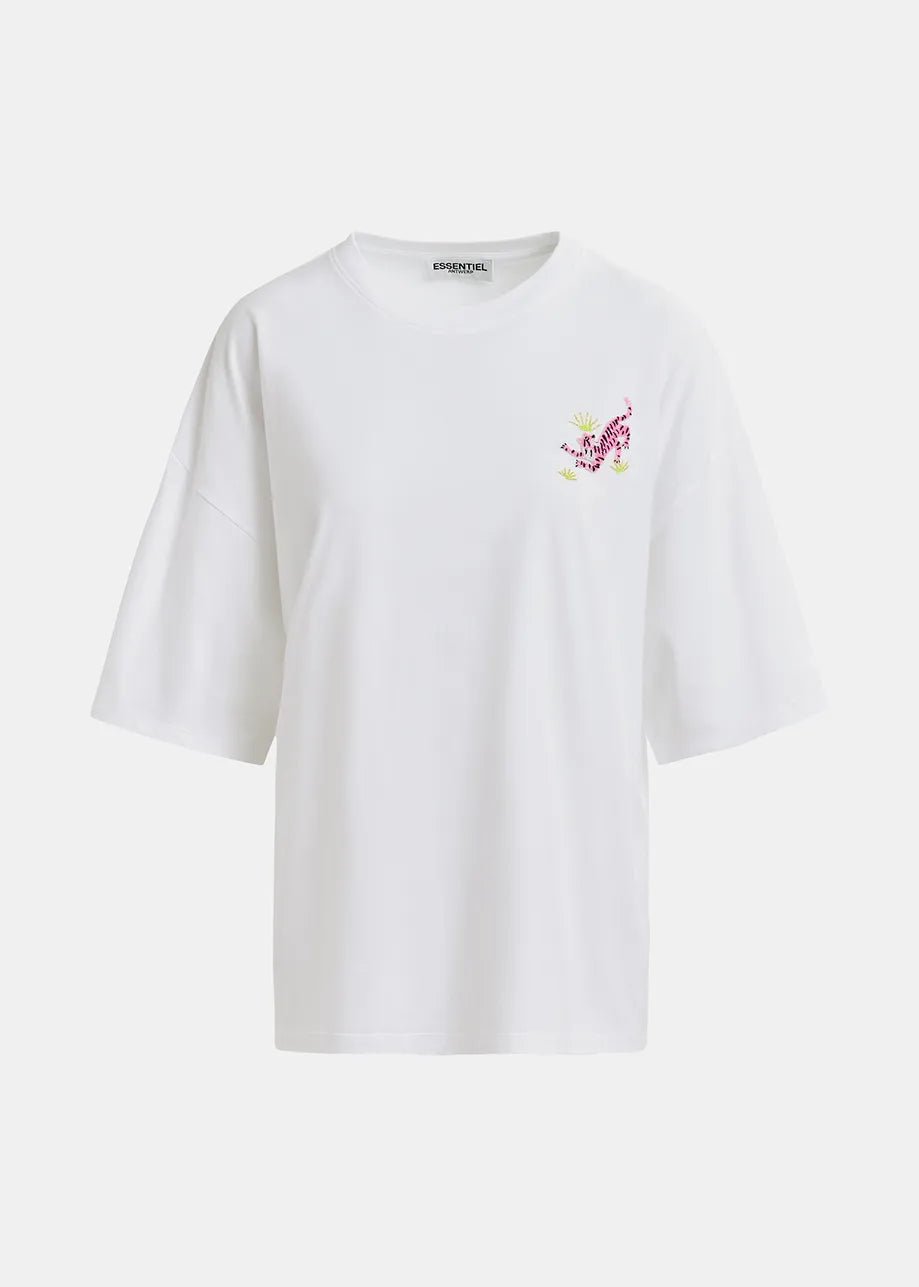 Hungle Embroidered T Shirt