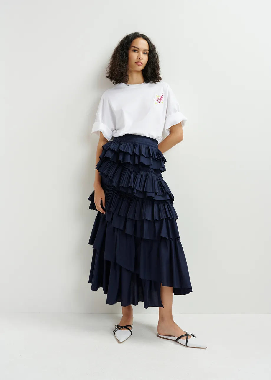 Hungle Embroidered T Shirt