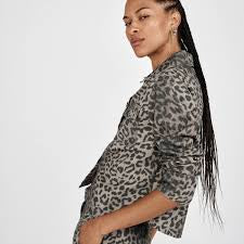 Aleksandra Leopard Jacket