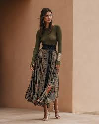 Mira Flowers Skirt