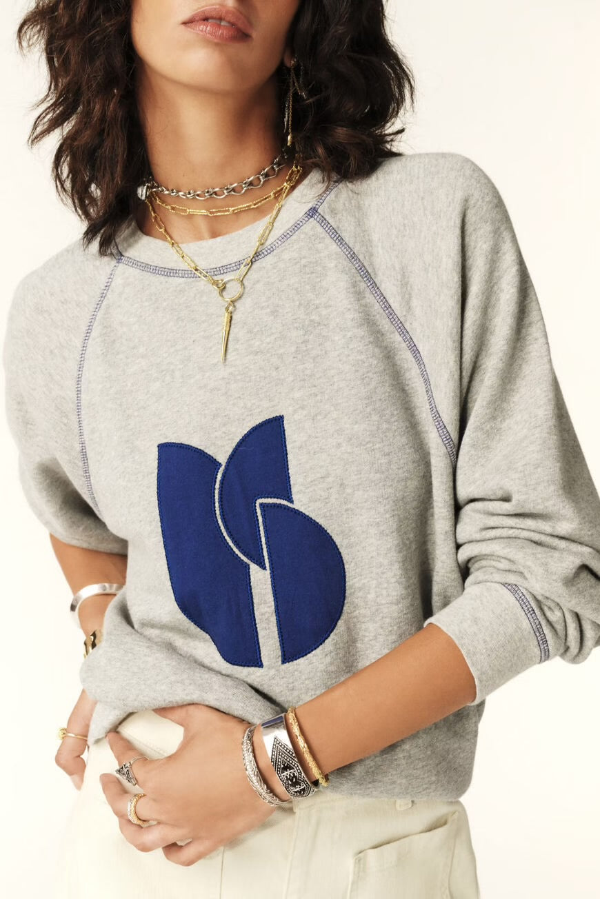 Bart Baggy Grey Sweatshirt