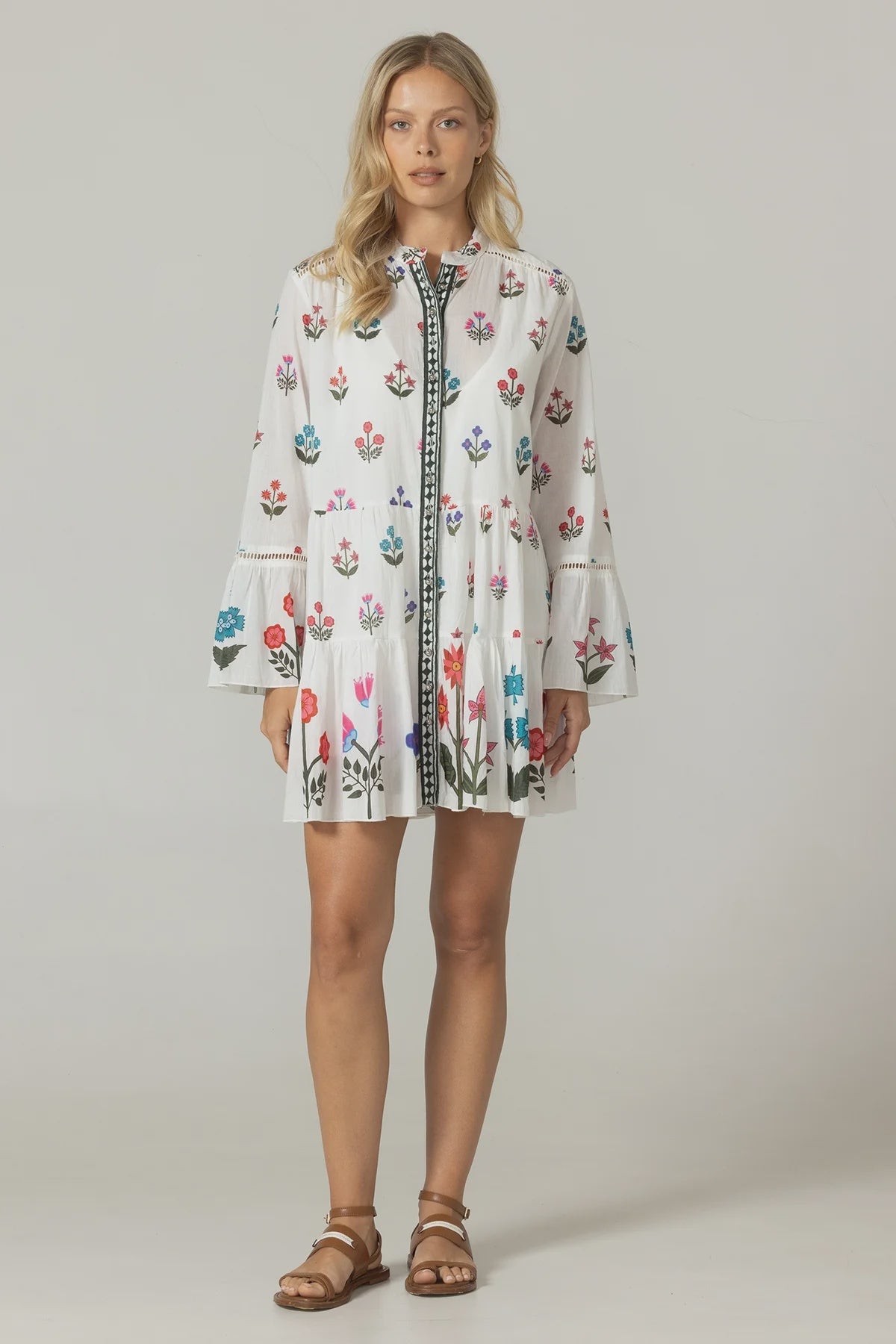 Nell Print Dress