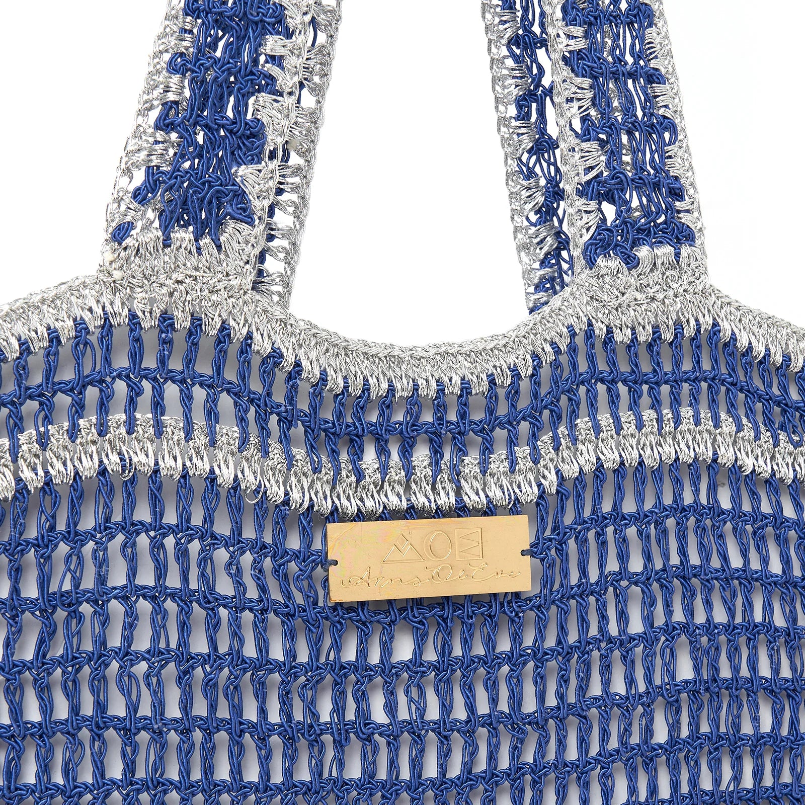 Lani Beach Bag - Pearl and gold
