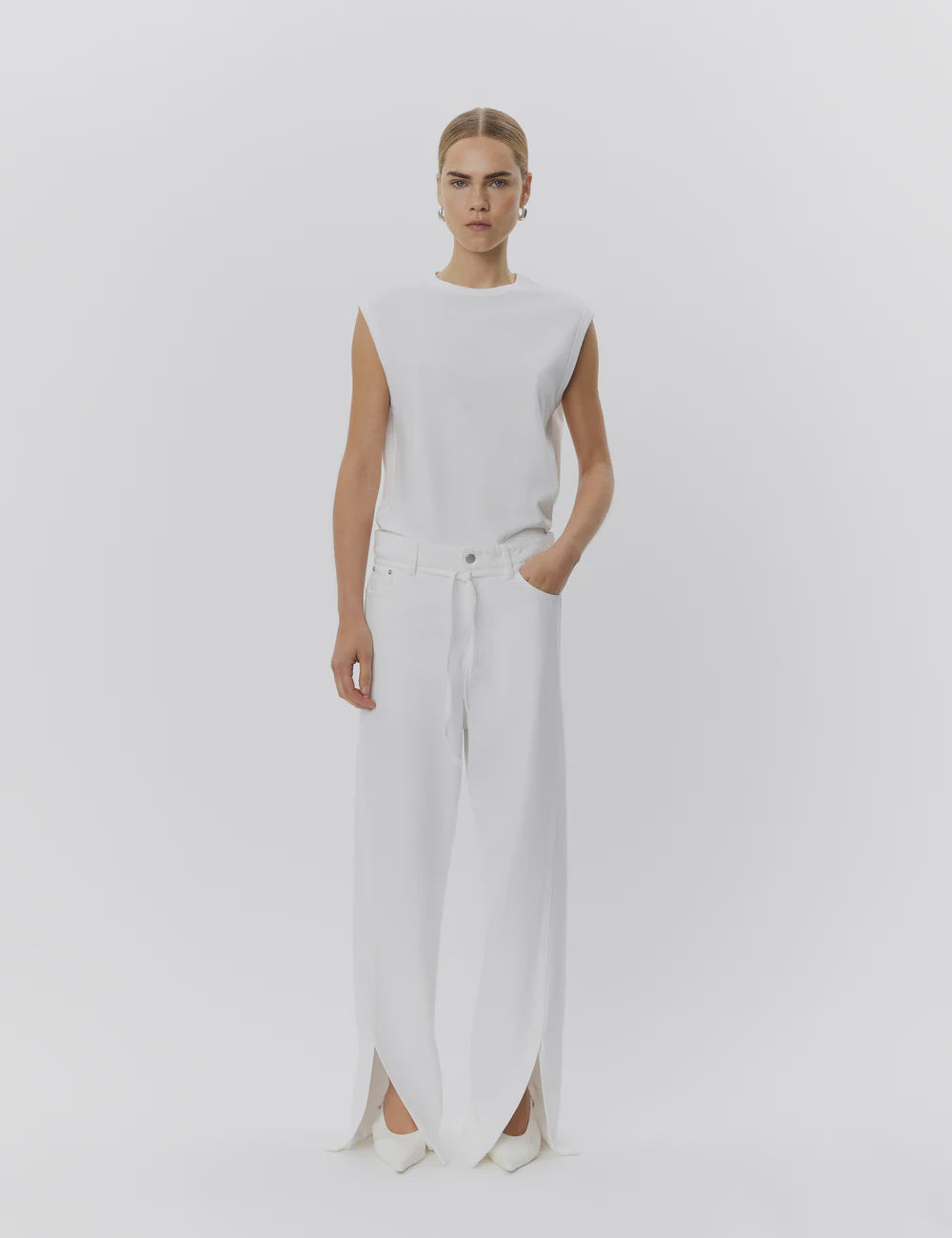 Lane Bright White Jean