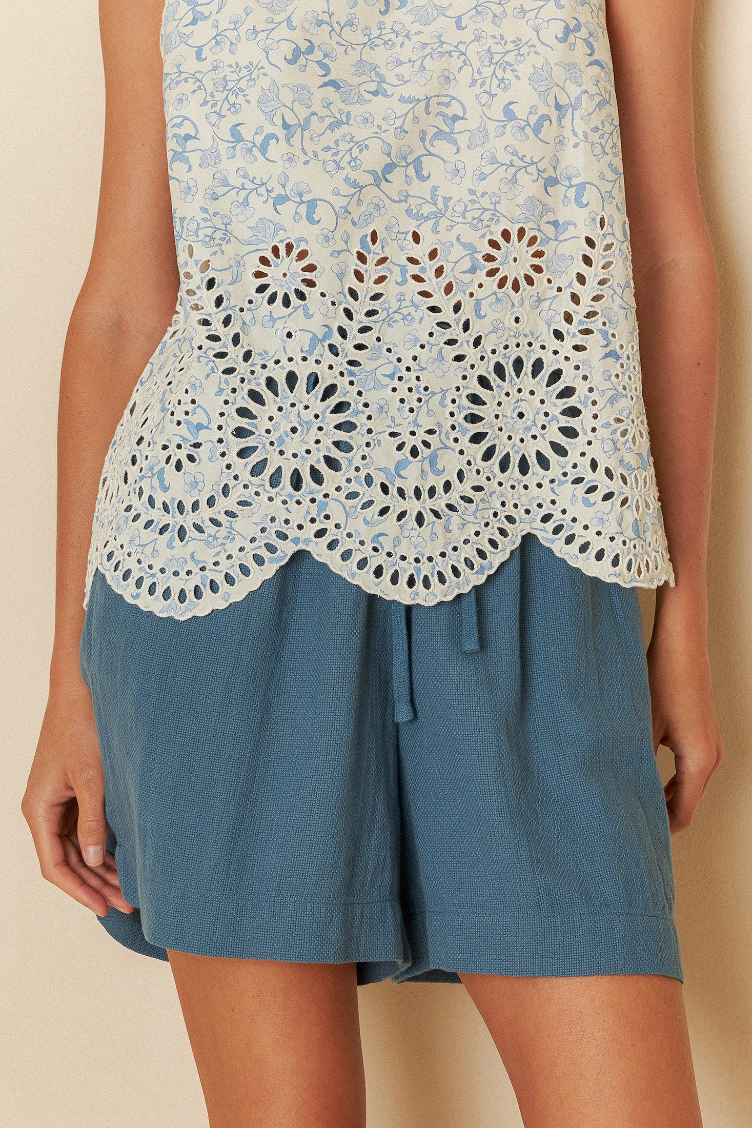 Cotton Lacework Top