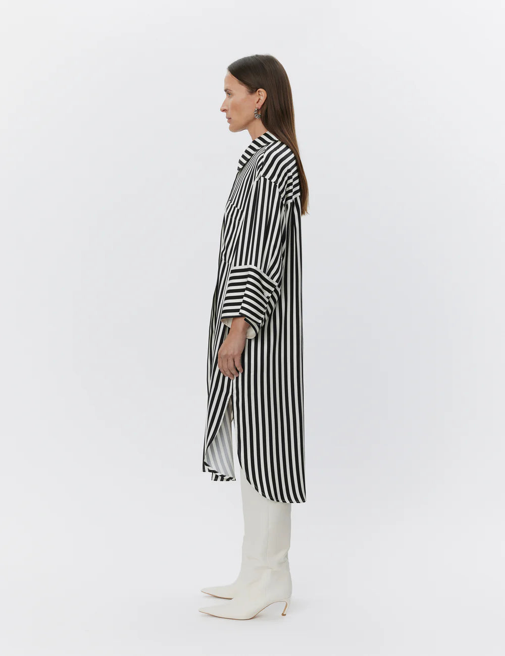 Noe Dress - Fluid Stripes