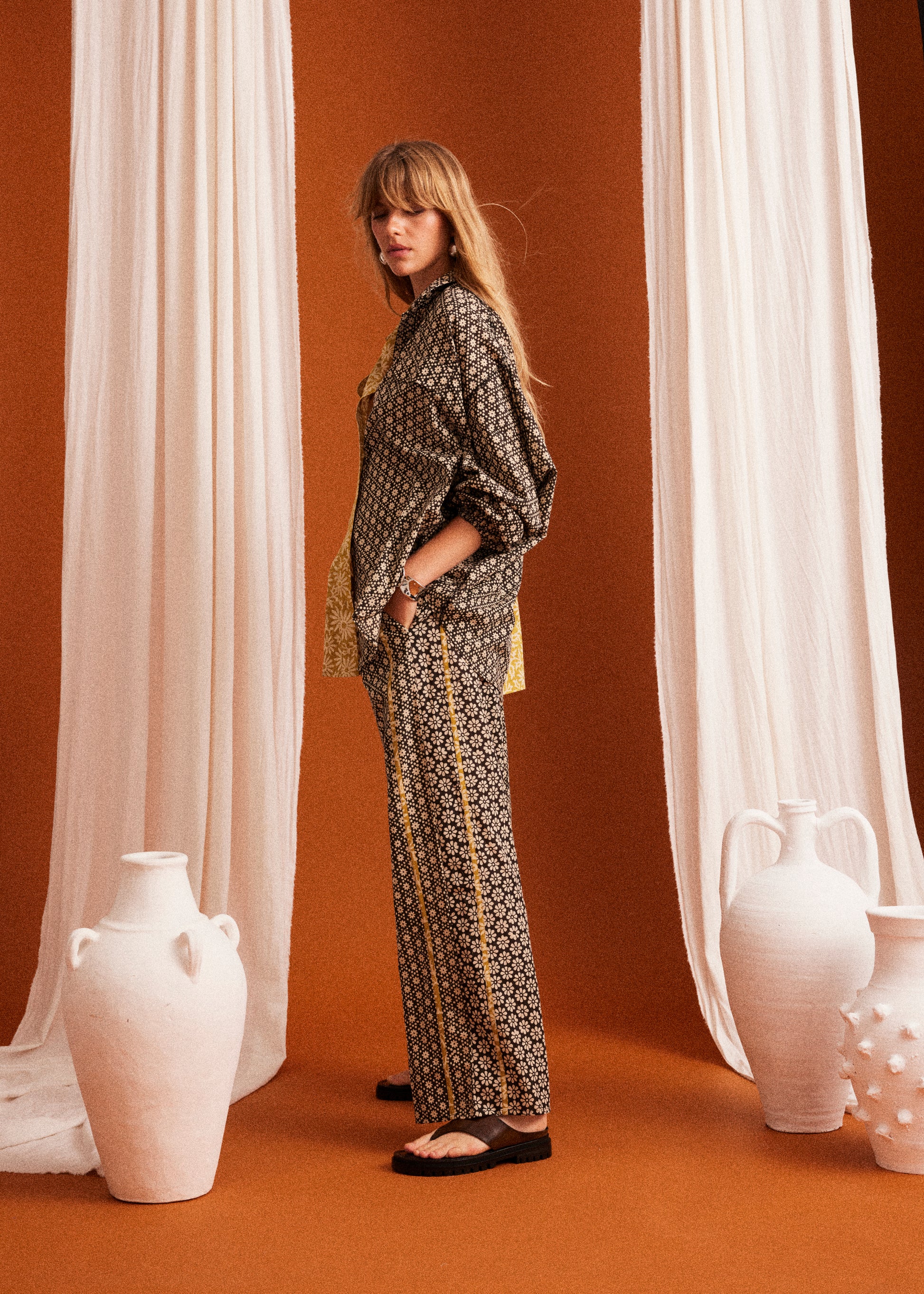 Splice Daisy Chalm Shirt