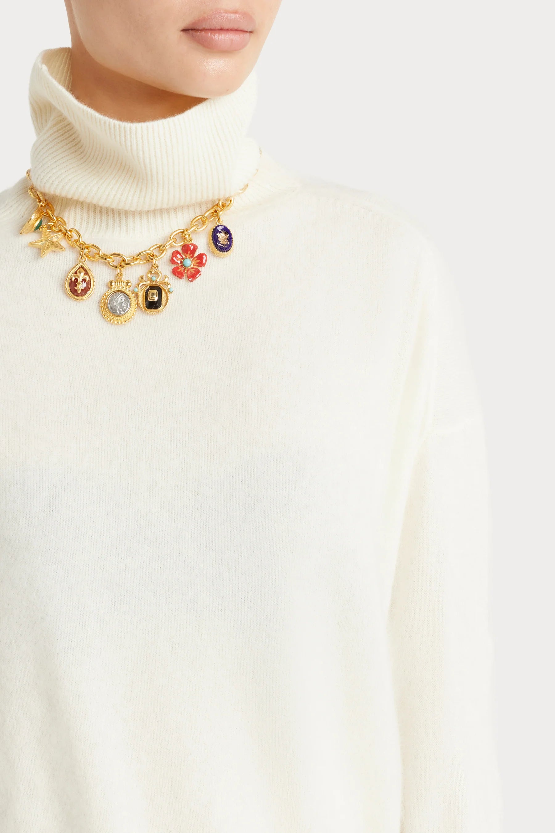 Cash Slouch Knit - Marshmallow