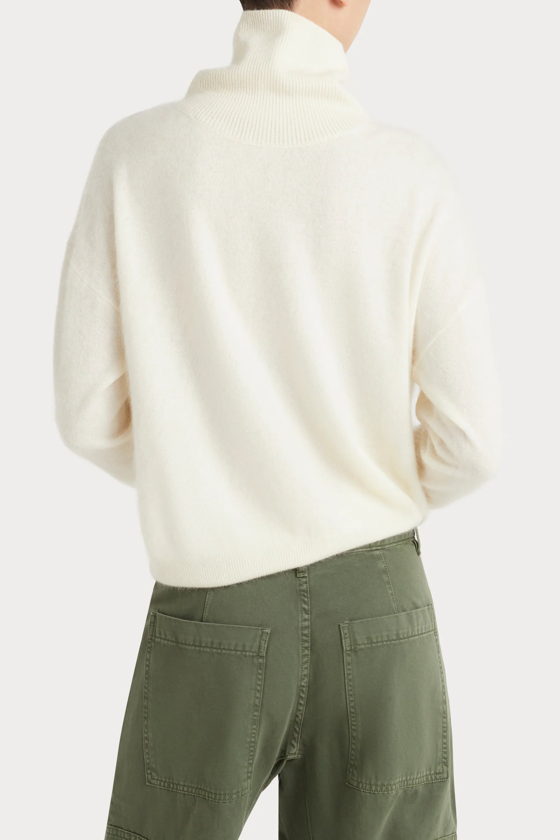 Cash Slouch Knit - Marshmallow