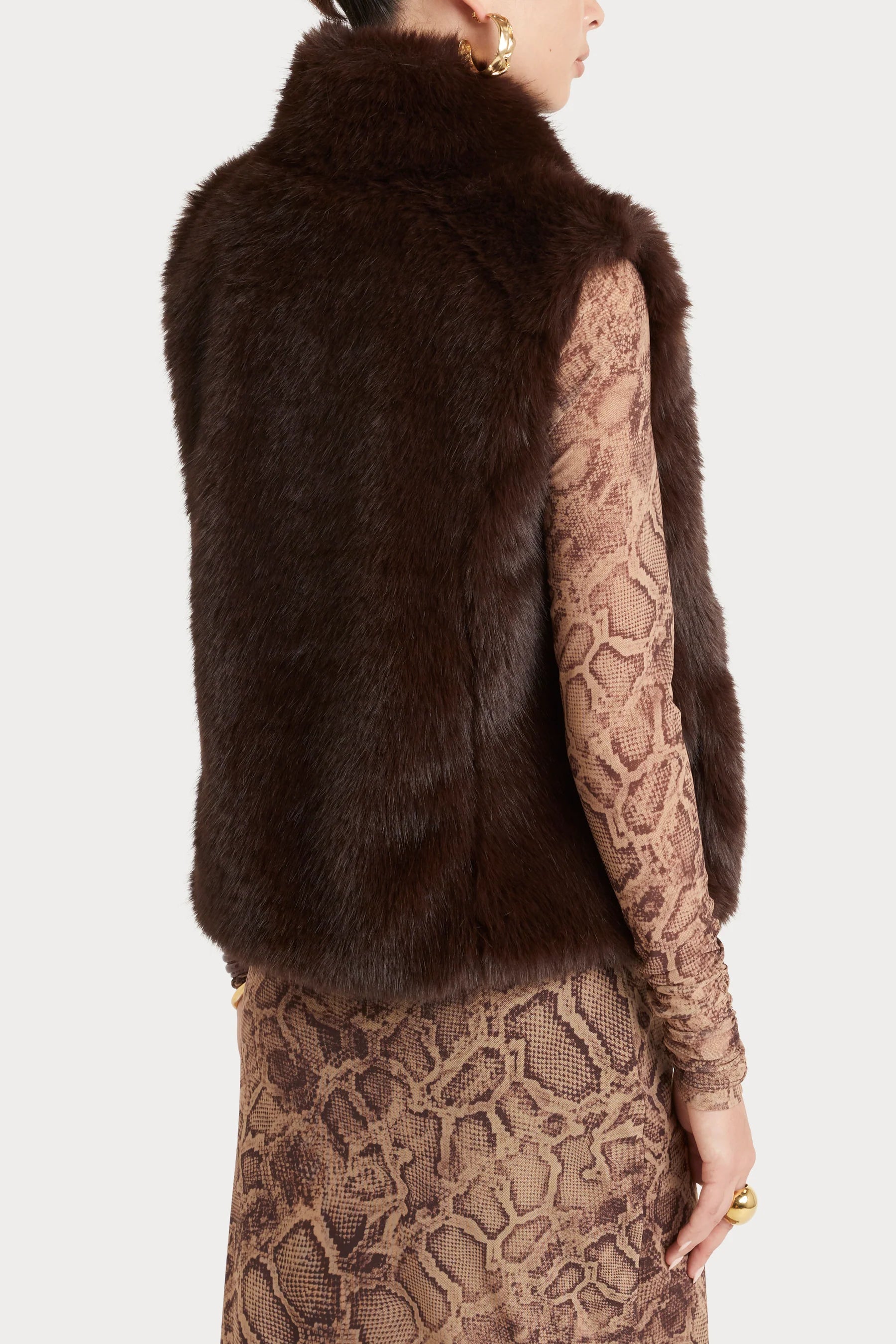 Husk Twilight Vest - Chocolate