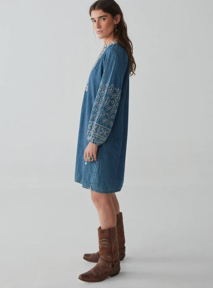 Emma Blue Moon Short Dress