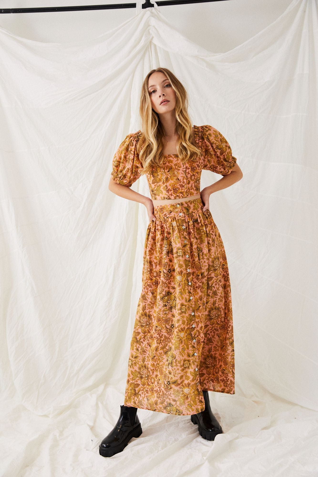 Callista Floral Skirt