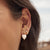 Lover Gold And Pearl Earrings