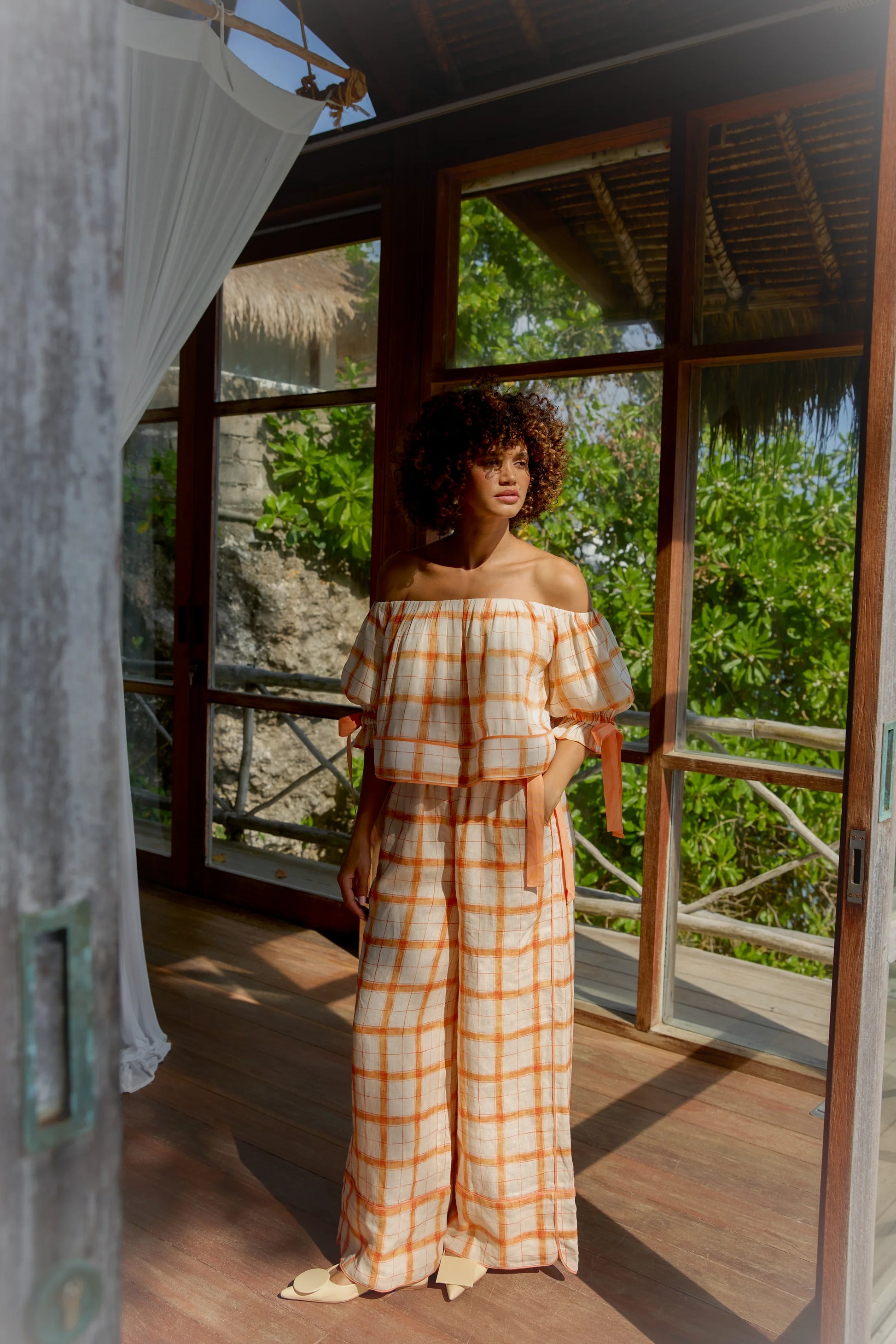 Le Soleil Linen Pant