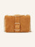 Teddy Puffed Suede Sac