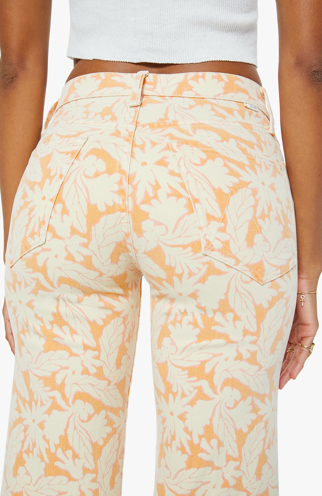 Mid rise Zip Ankle - Coral reef