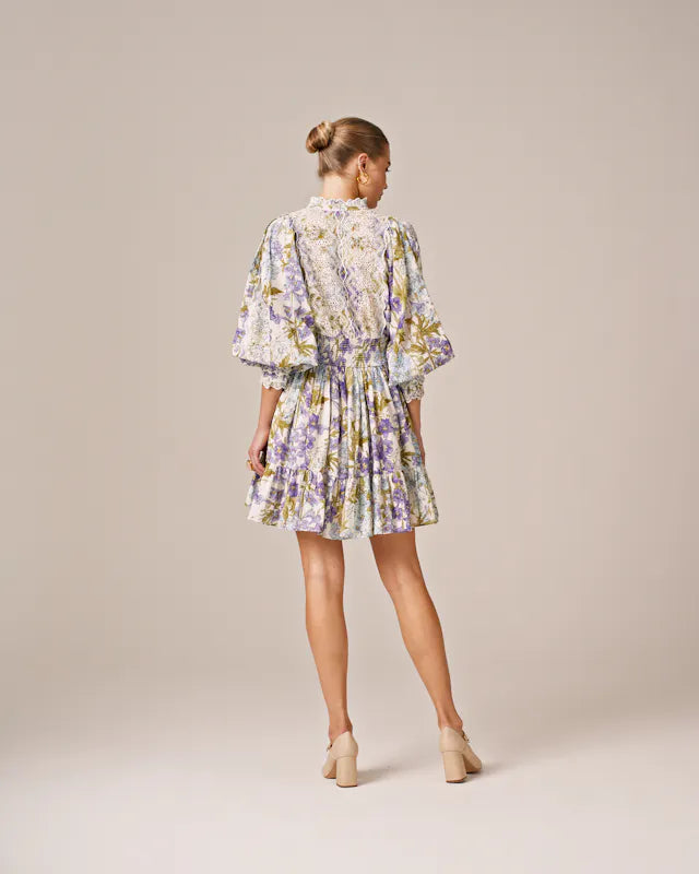 Cotton Slub Mini Dress