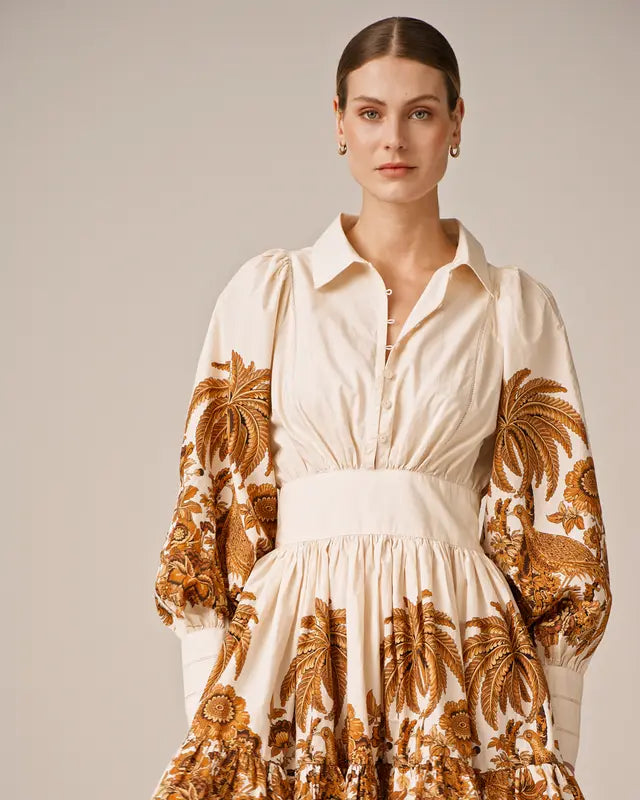 Palm Springs Poplin Mini Dress
