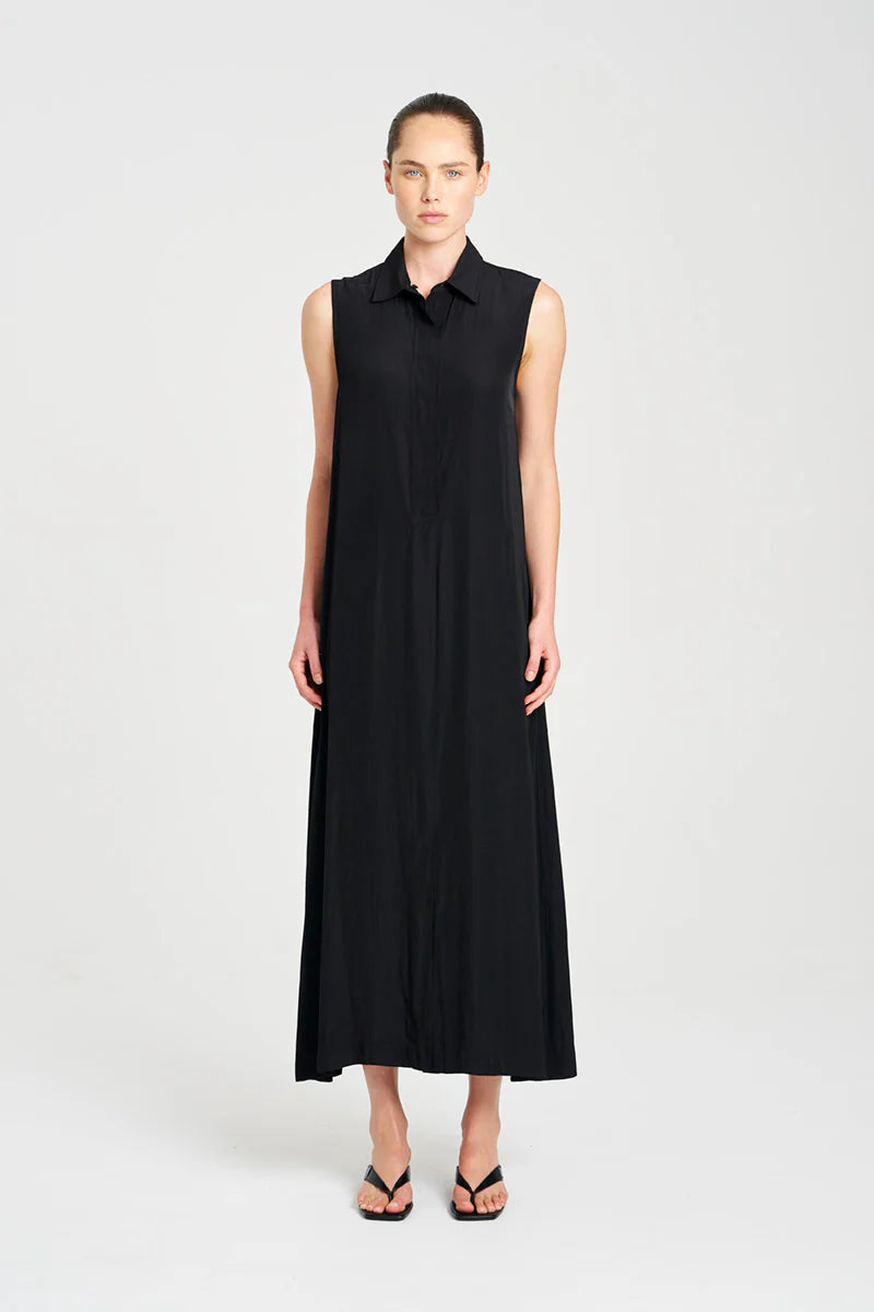 Mela Maxi Shirt Dress
