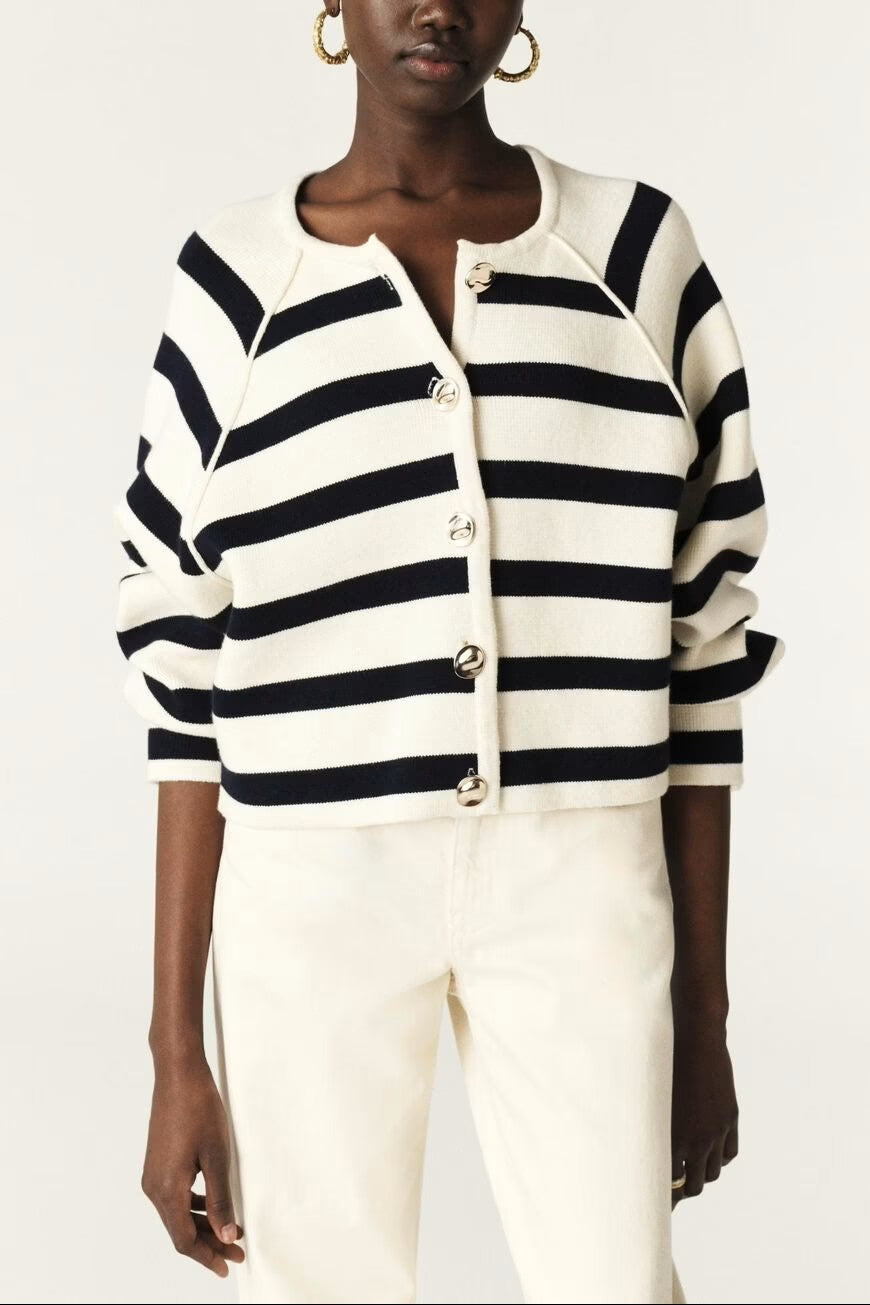 Massimo Ecru Cardigan
