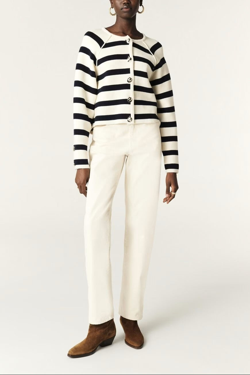 Massimo Ecru Cardigan