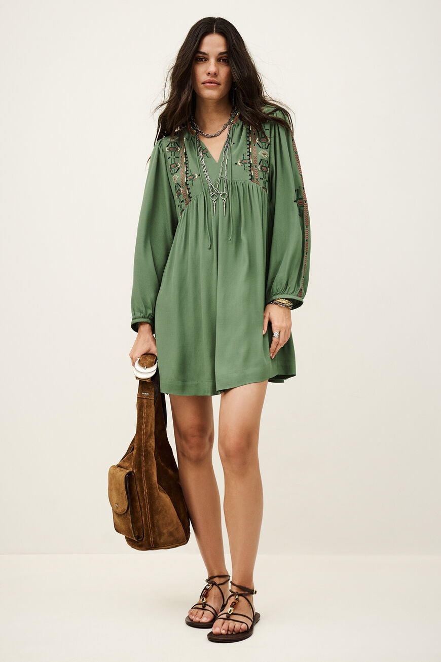Vert Telma Dress