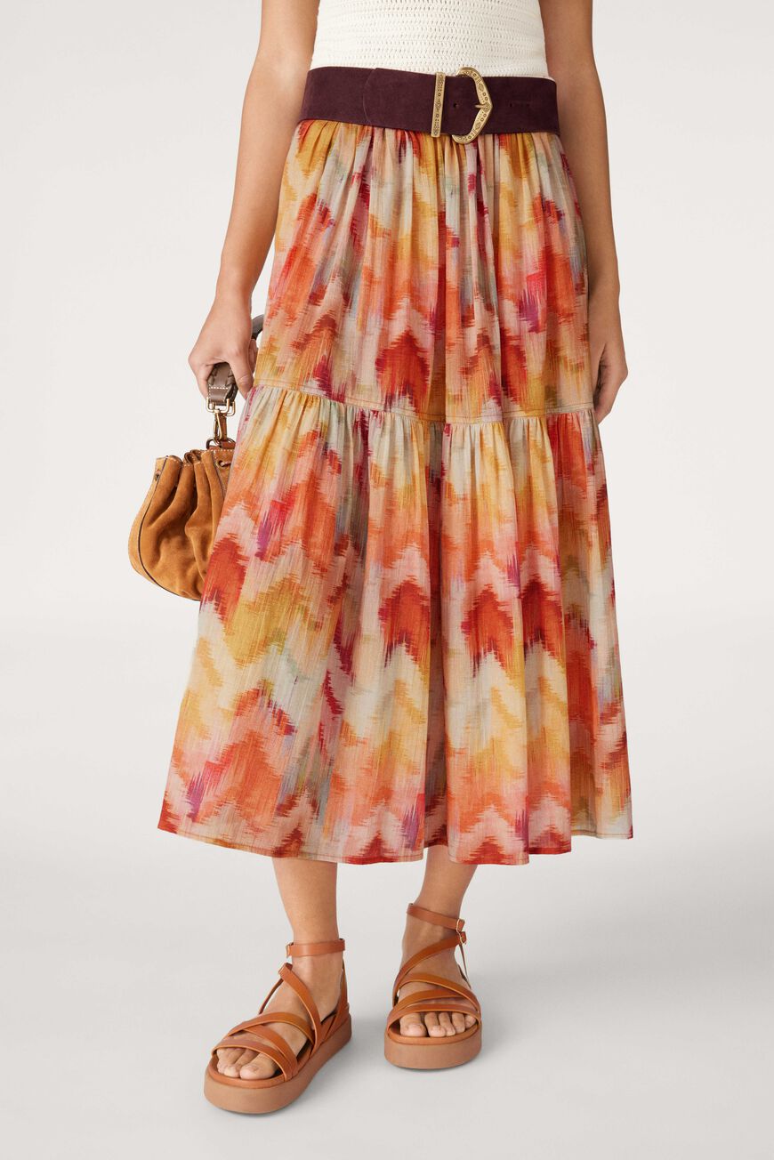 Amalia Ocre Skirt