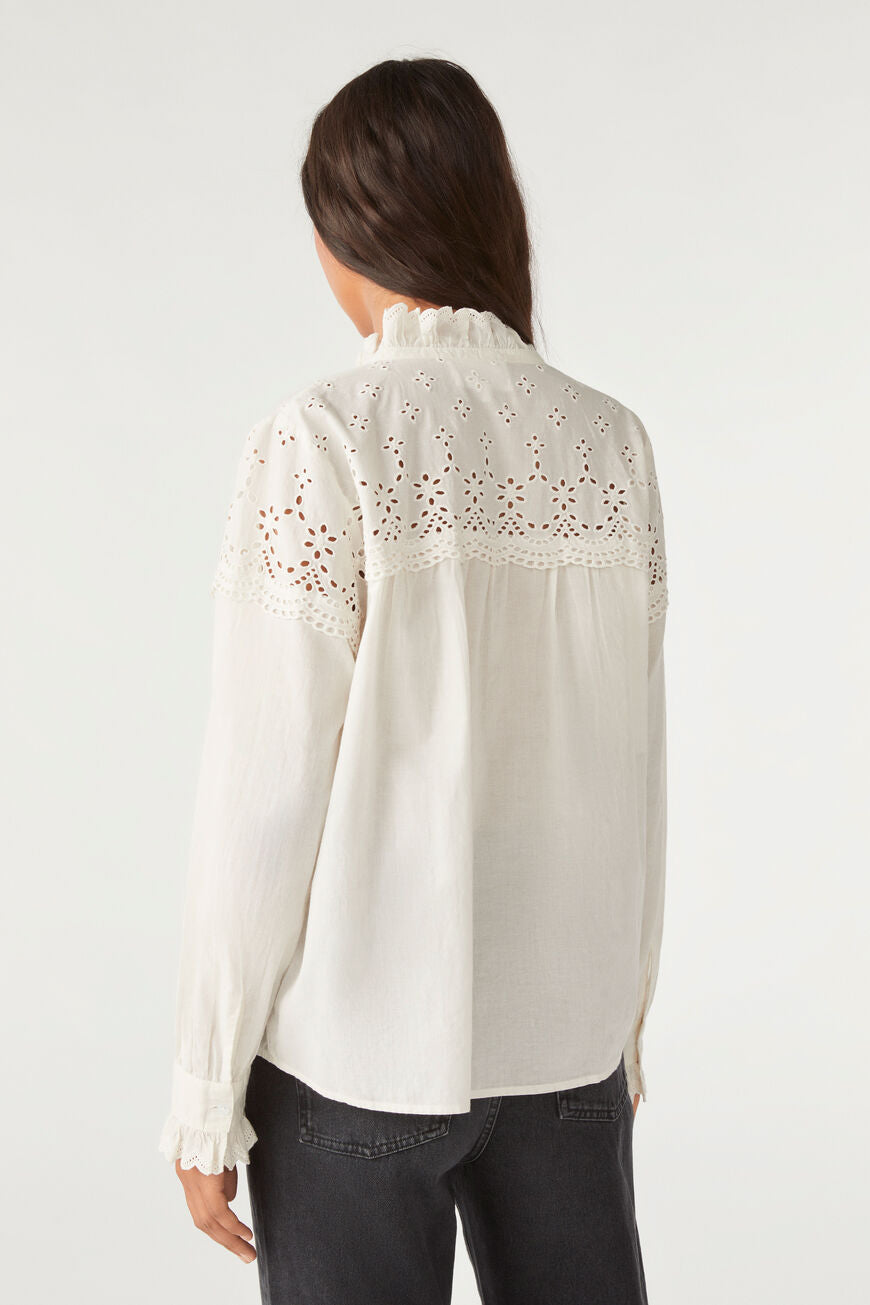 Sarah Ecru Shirt
