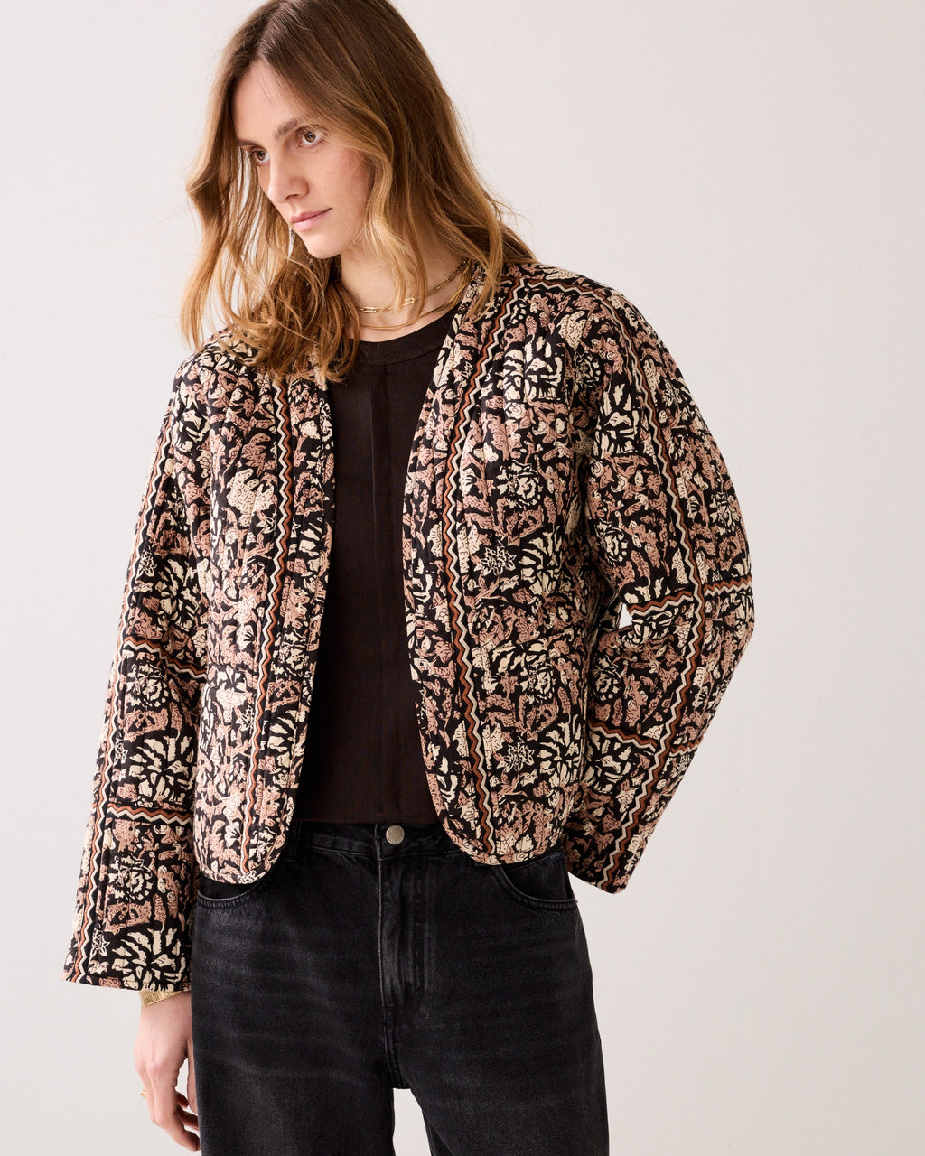 Reversible Pattern Jacket