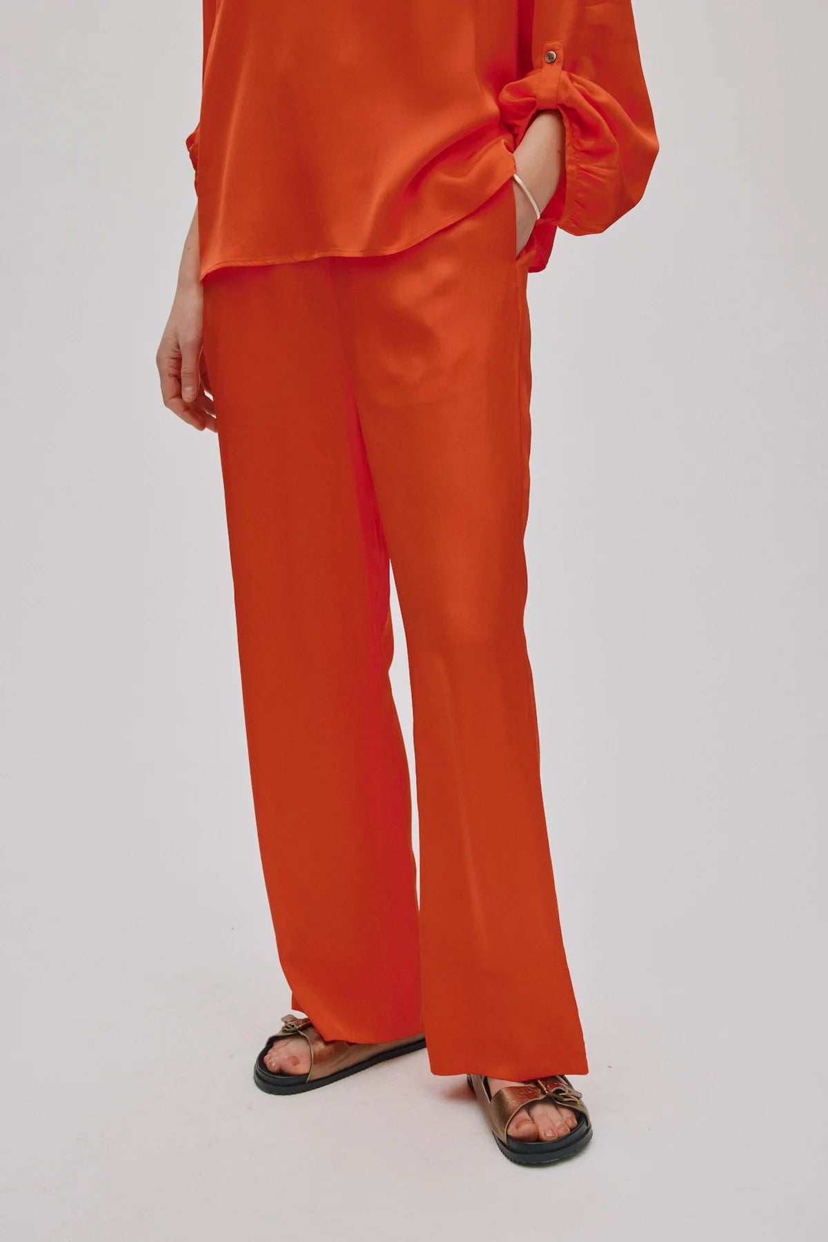 Alisa Contrast Lace Pant