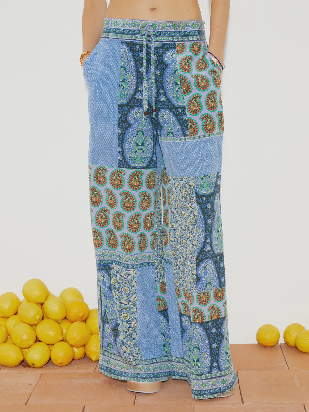 Onda Silk Wide Leg Pant