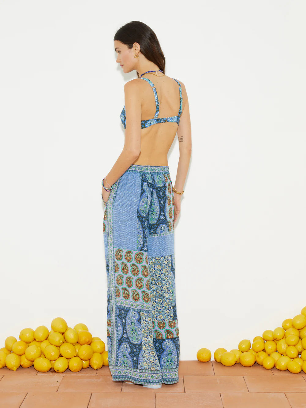 Onda Silk Wide Leg Pant