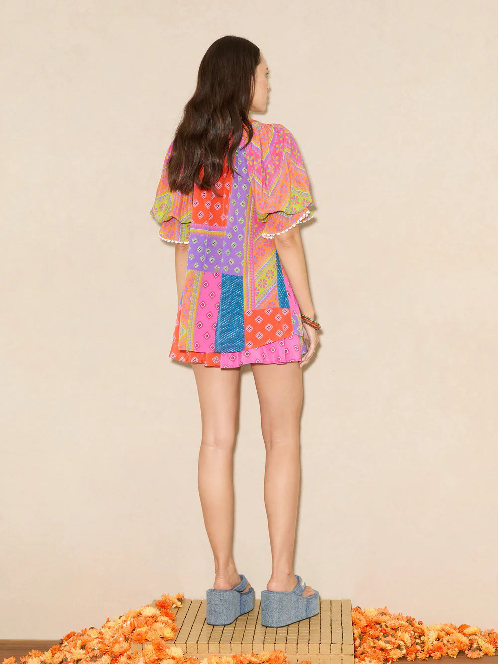 Rani Silk Short Sleeve Blouse