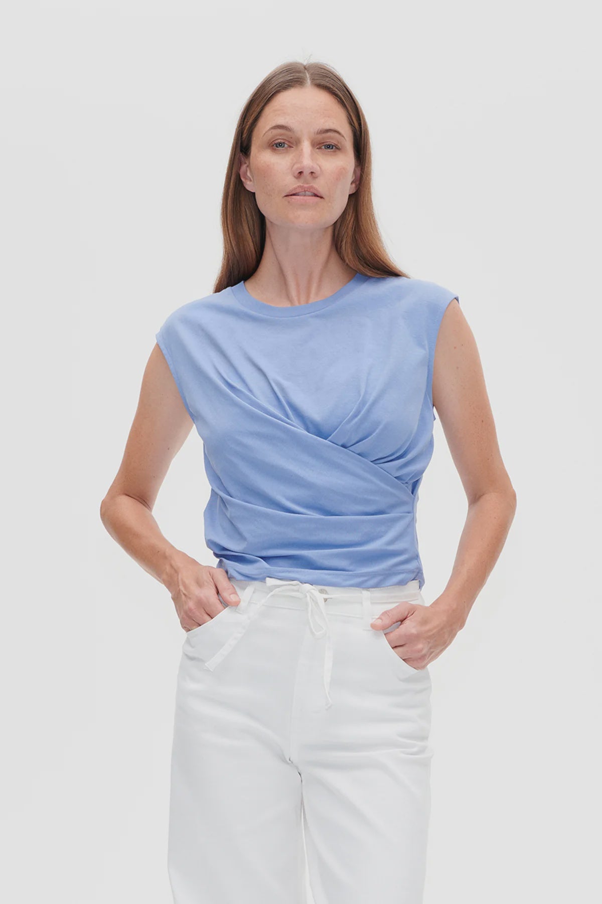 Jaliyah T Shirt - wedgewood Blue