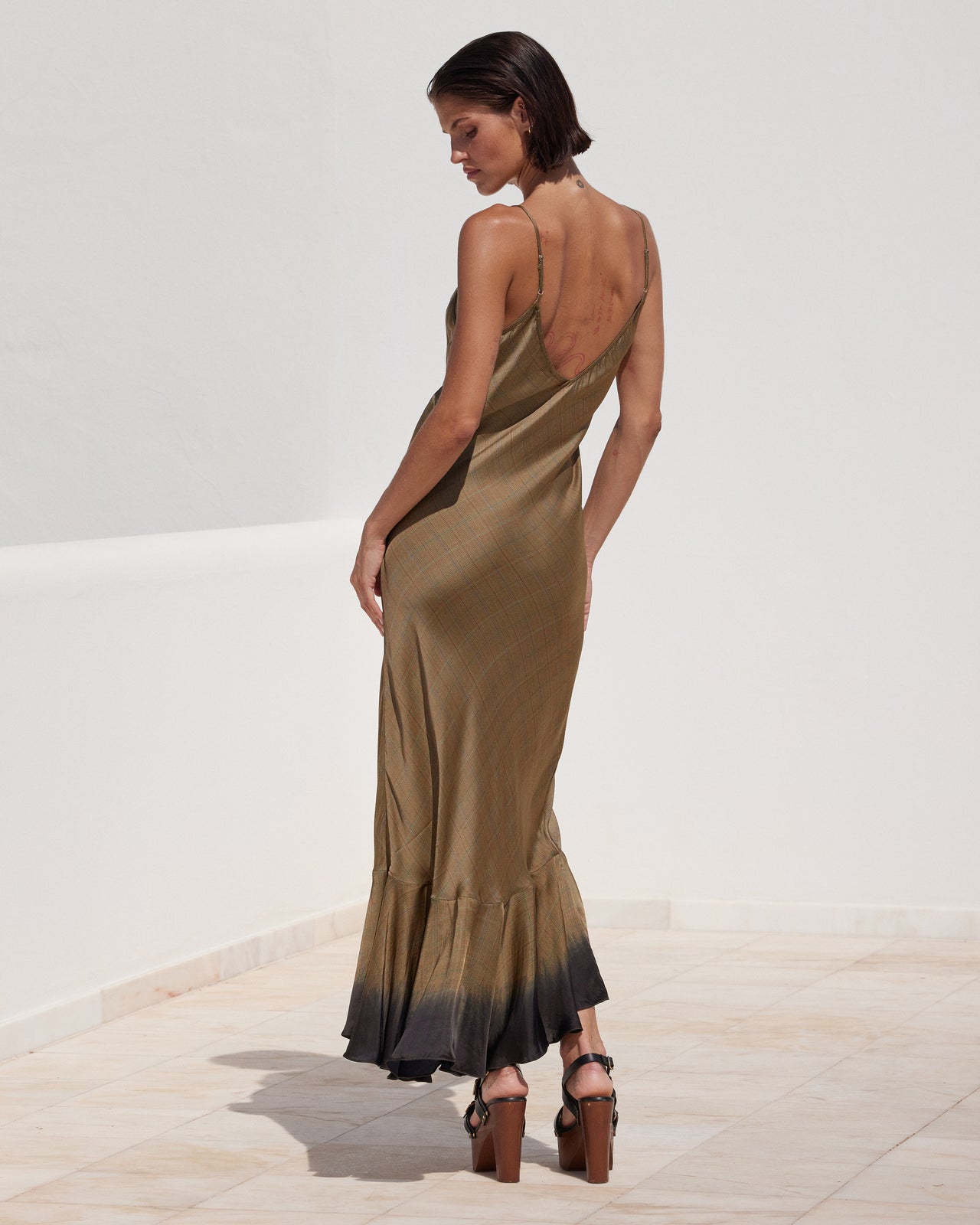 Khaki Bella Dress