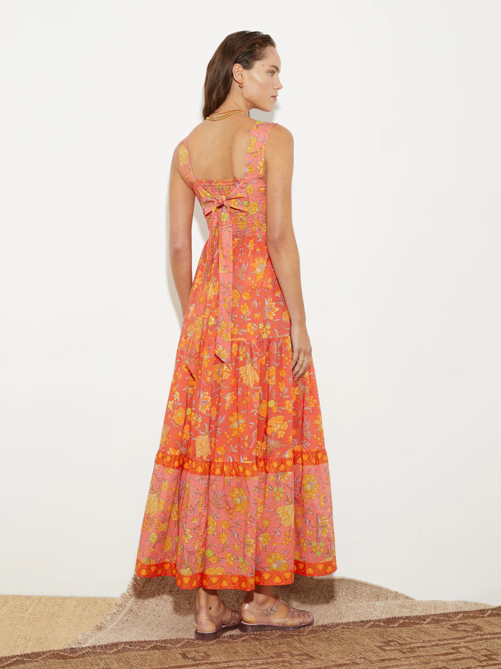 Alvita Tiered Bodice Maxi Dress