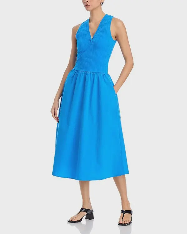 Currant Dress - French Blue