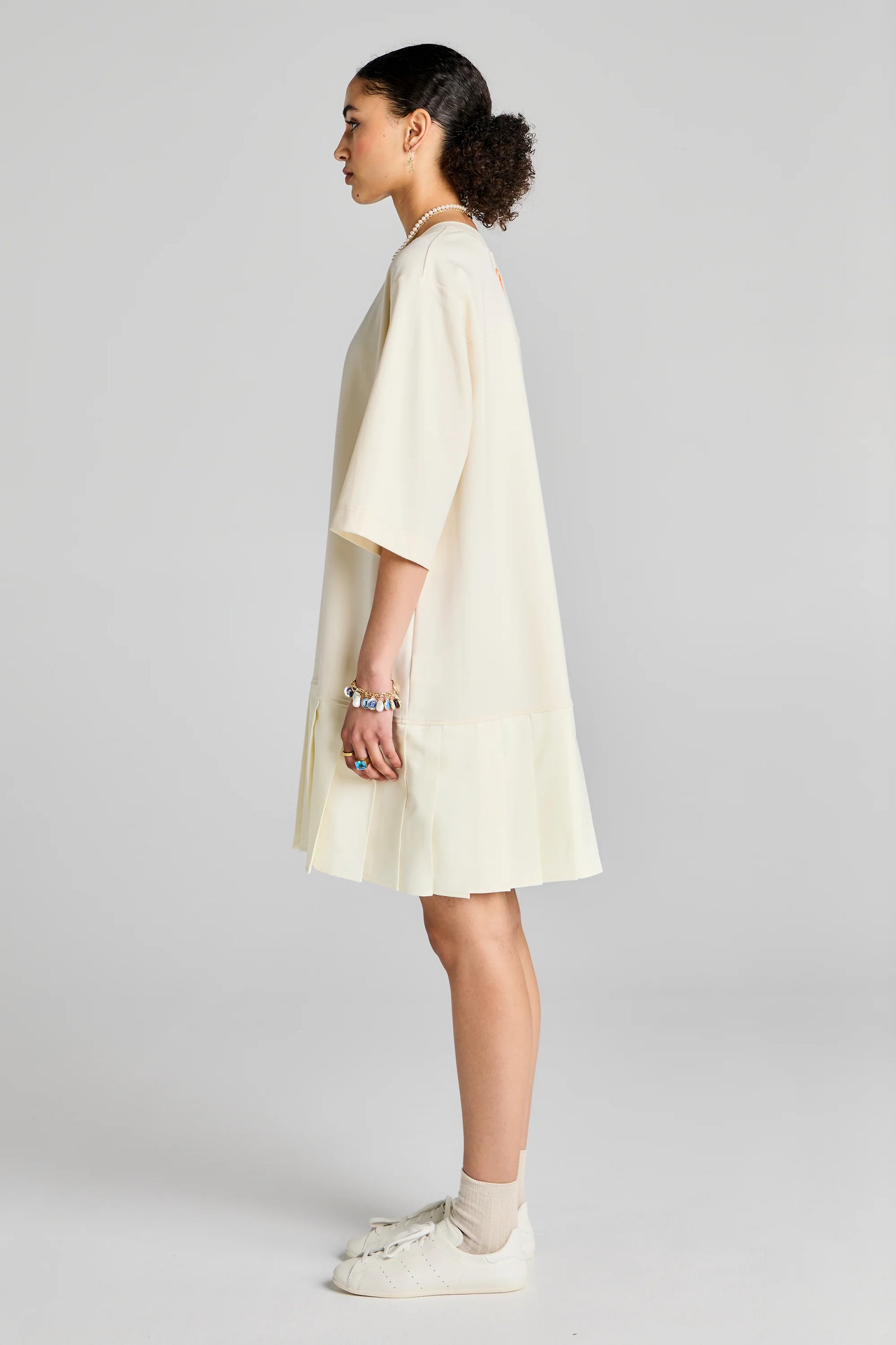 Rally Dress - Creme
