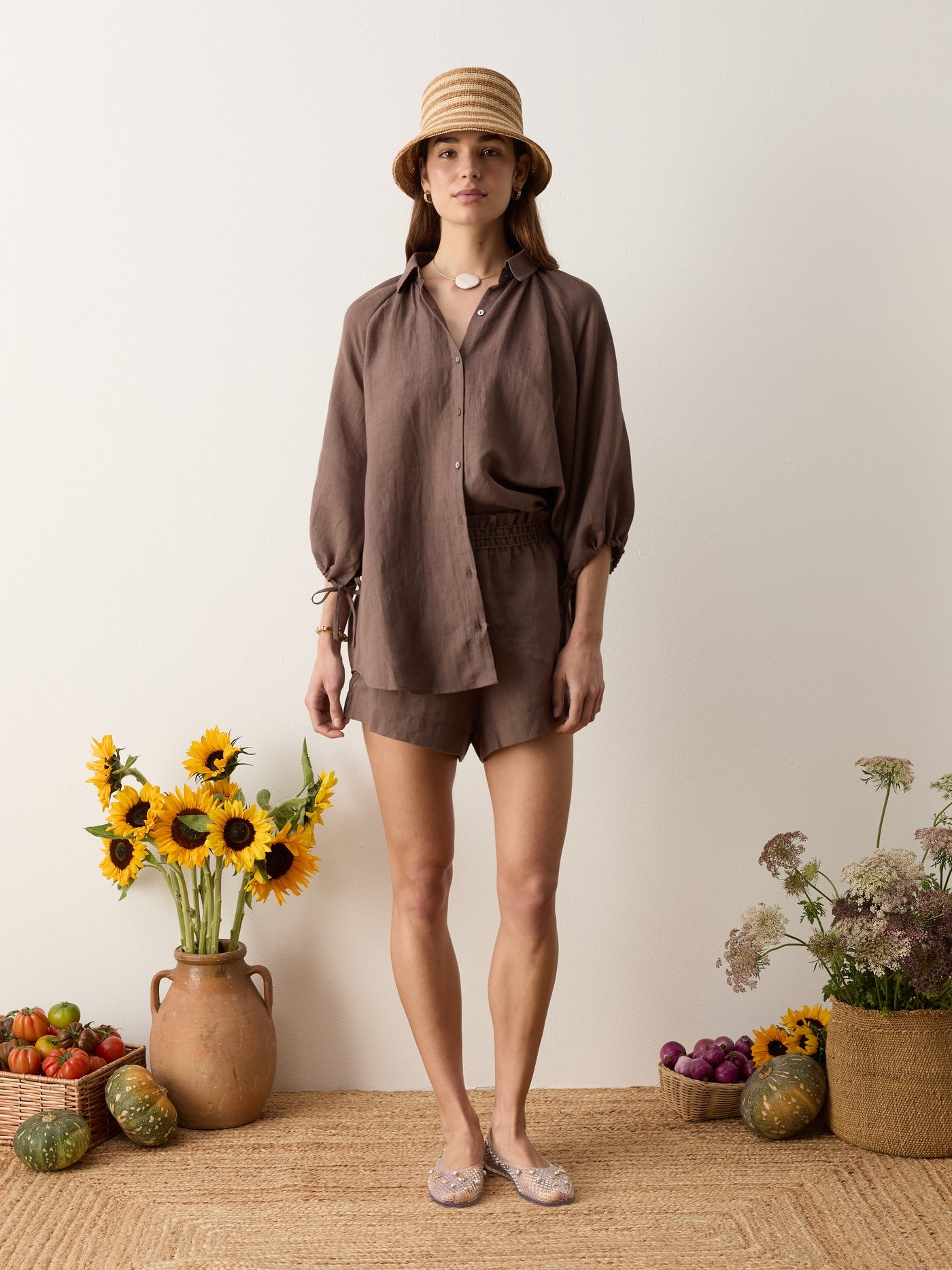 La Ponche Shirt - Mocha