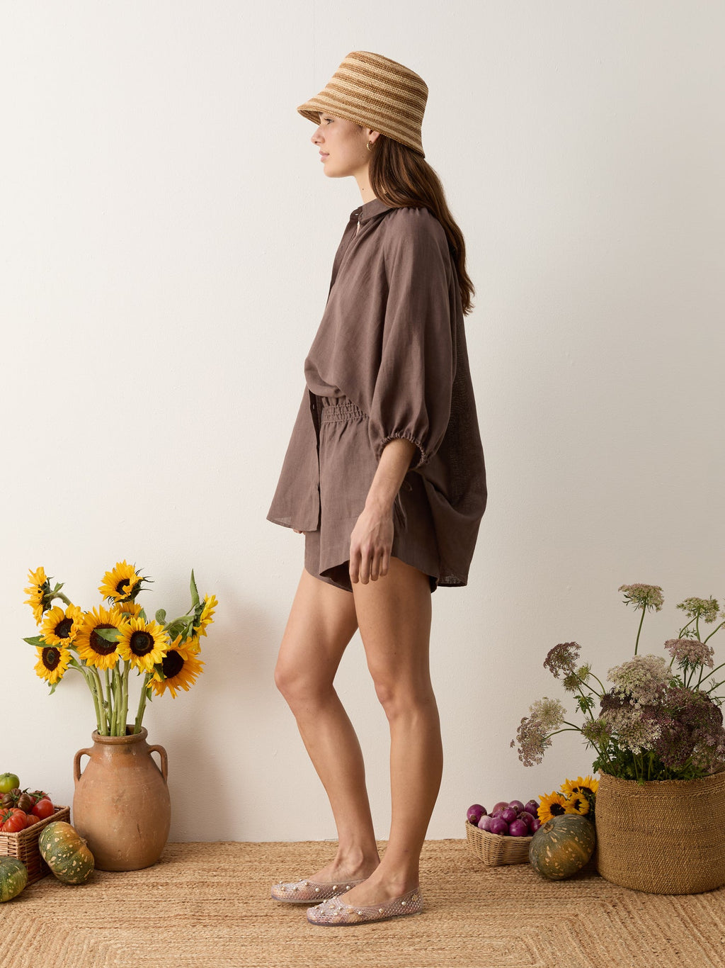 La Ponche Shirt - Mocha