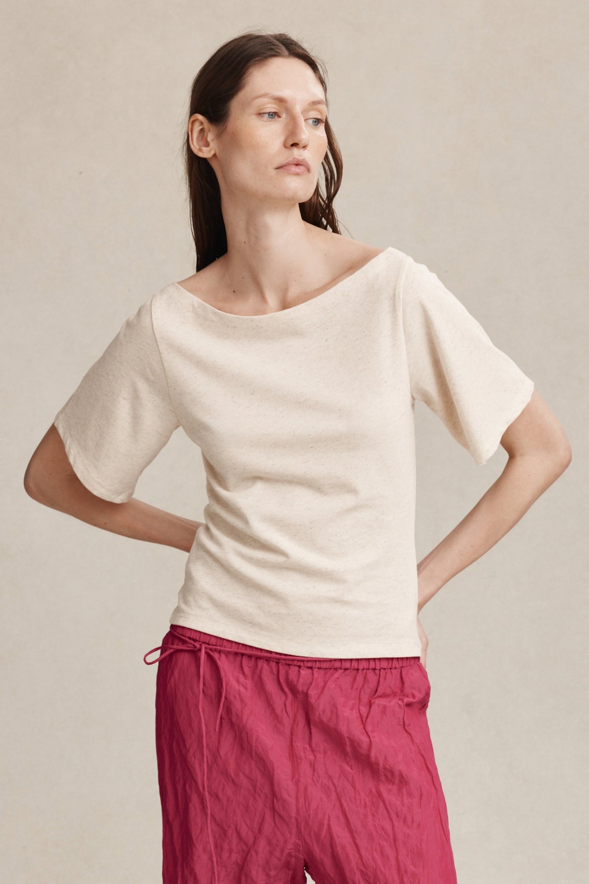 Thalia Tee - Oat