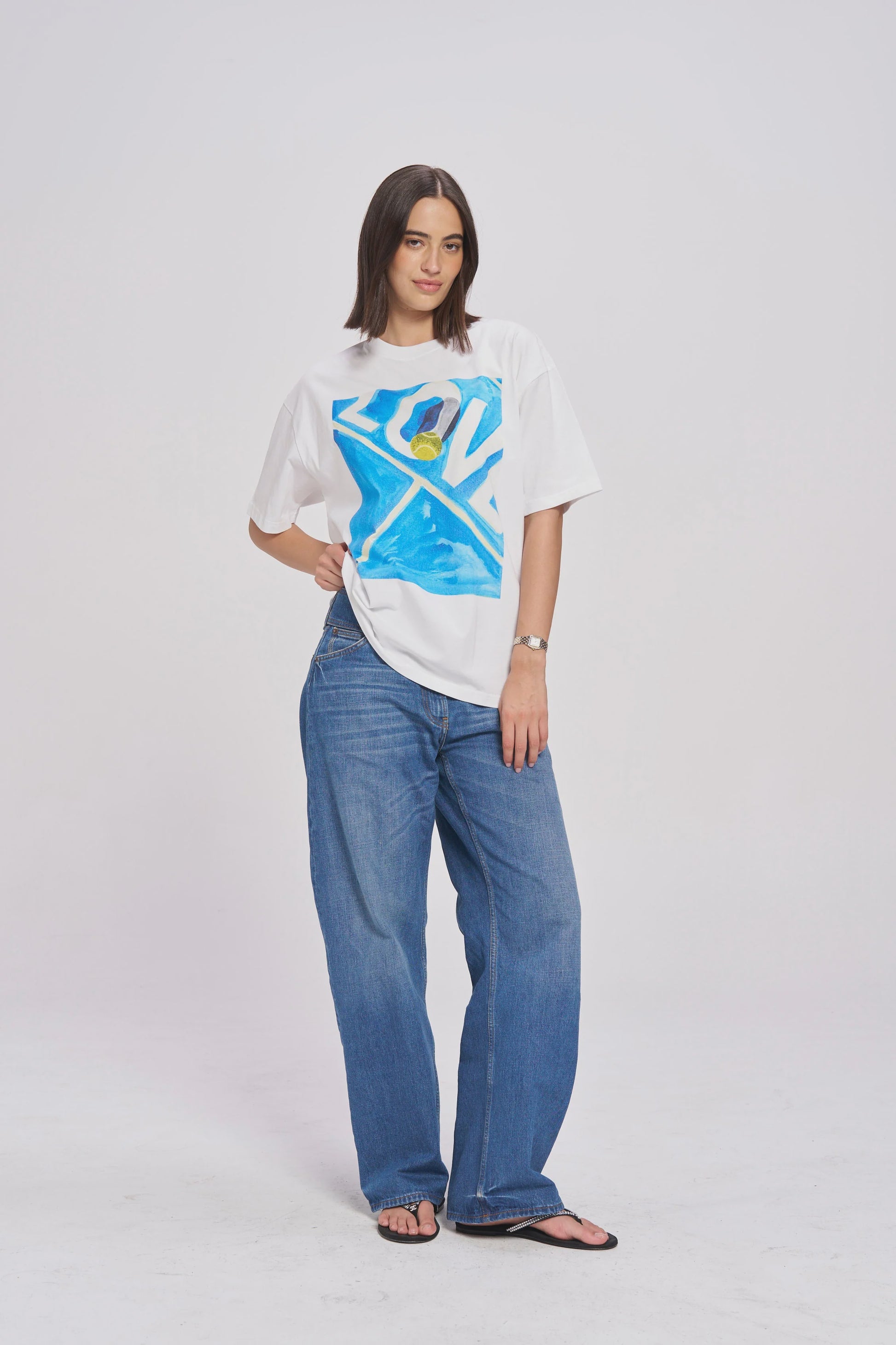 Love Tennis Oversize Tee