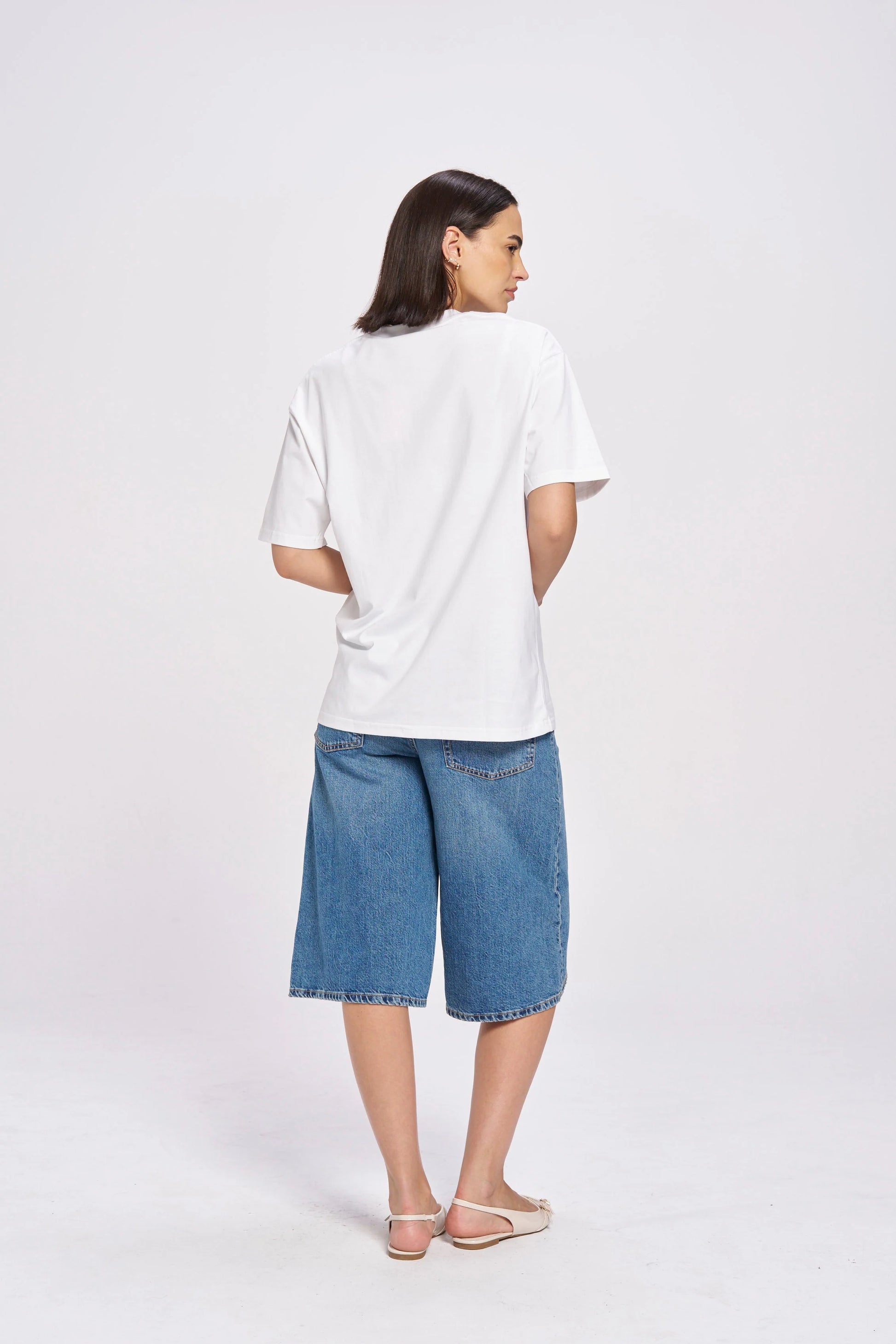 Peach Please Oversized Tee