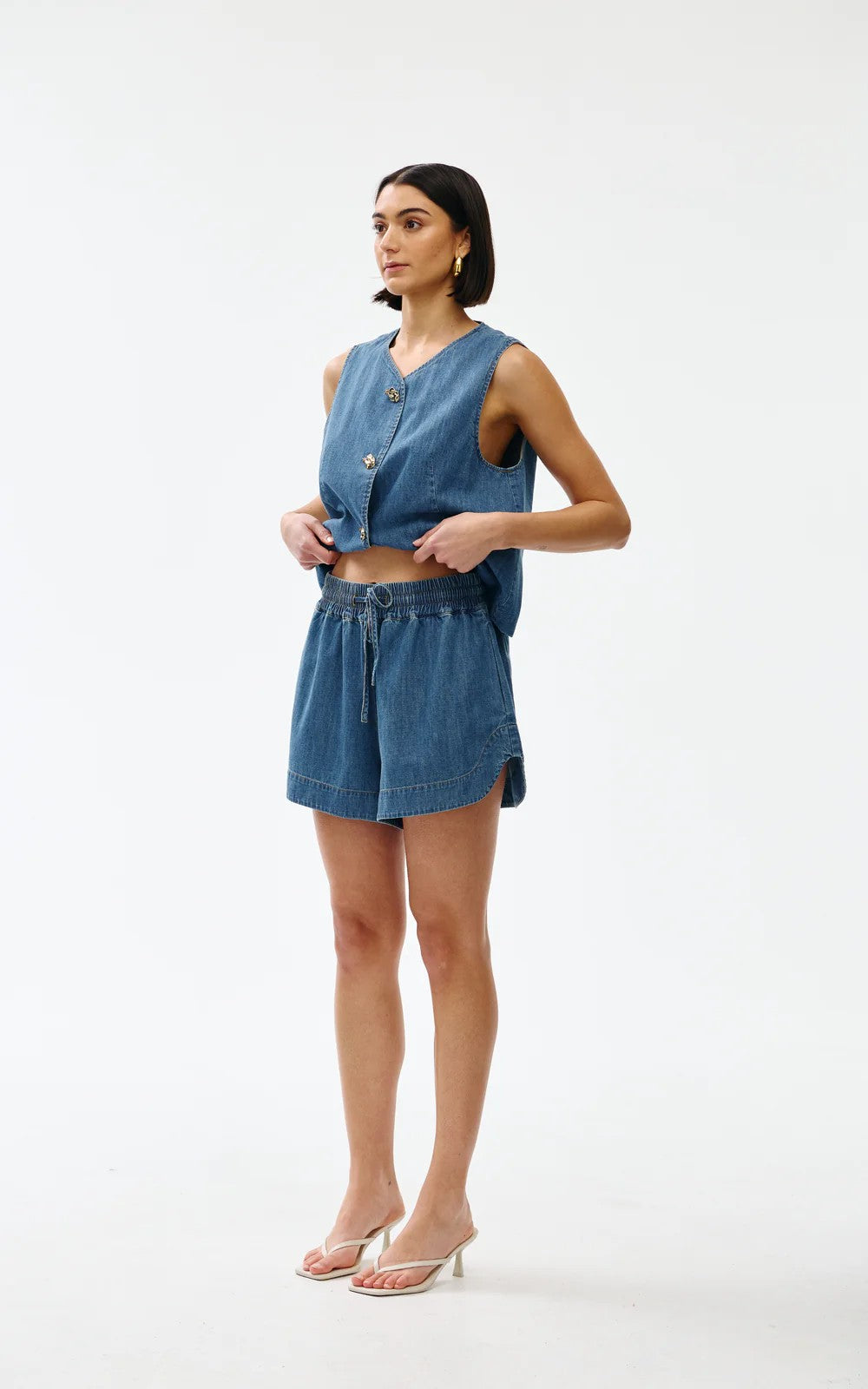 Camille Denim Vest