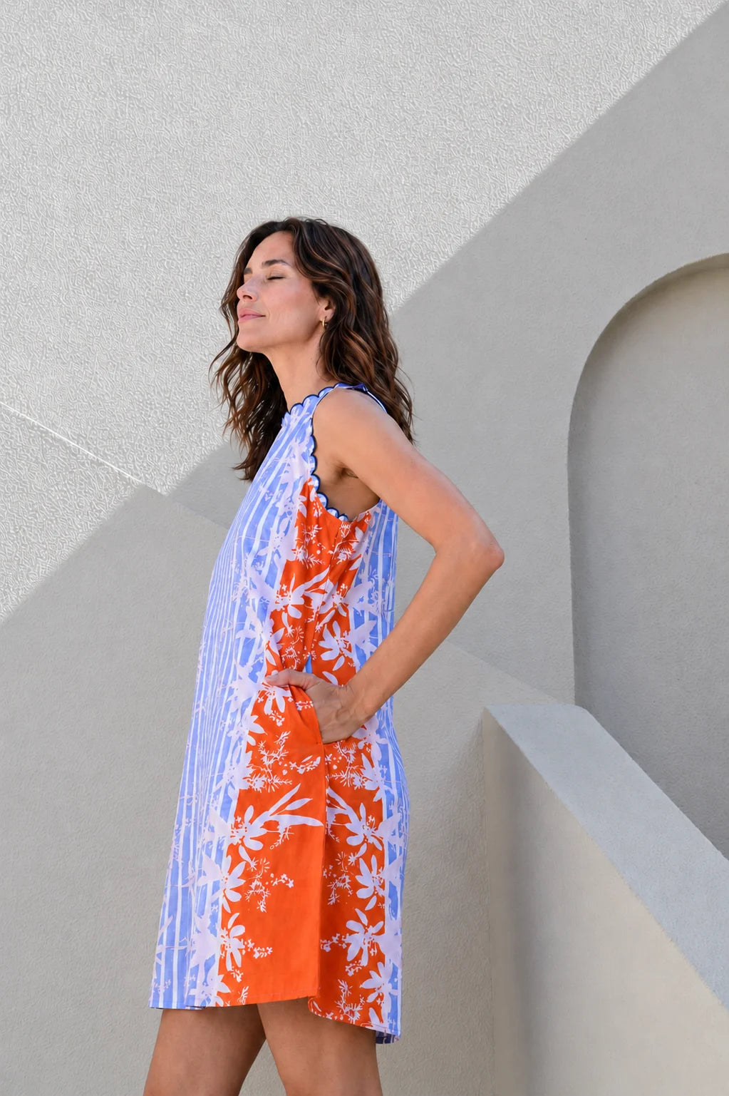 Sorrento Bloom Shift Dress