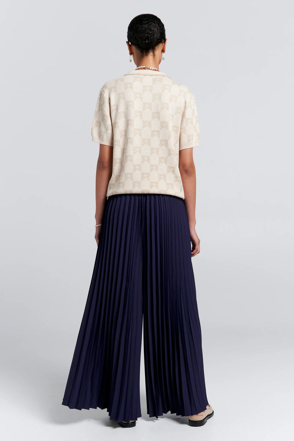 Sunray Pleated Pants