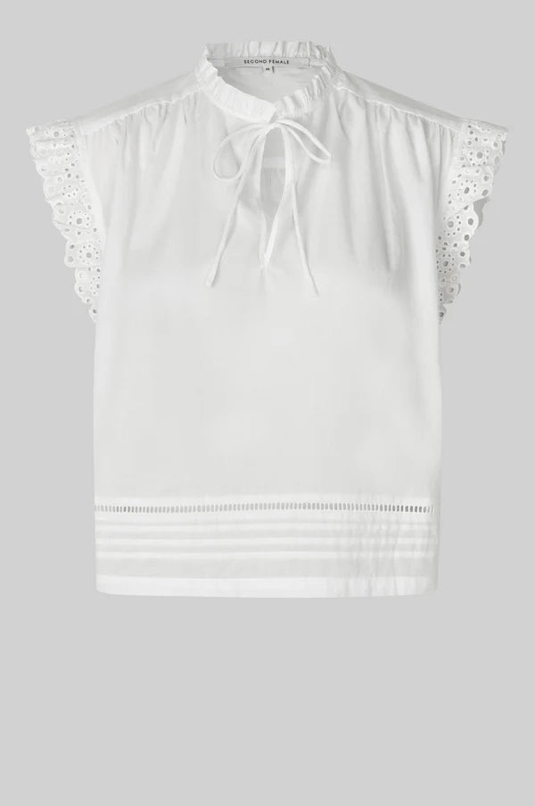 Limona Broderie Top