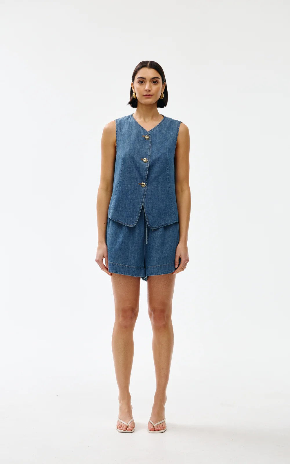 Camille Denim Vest