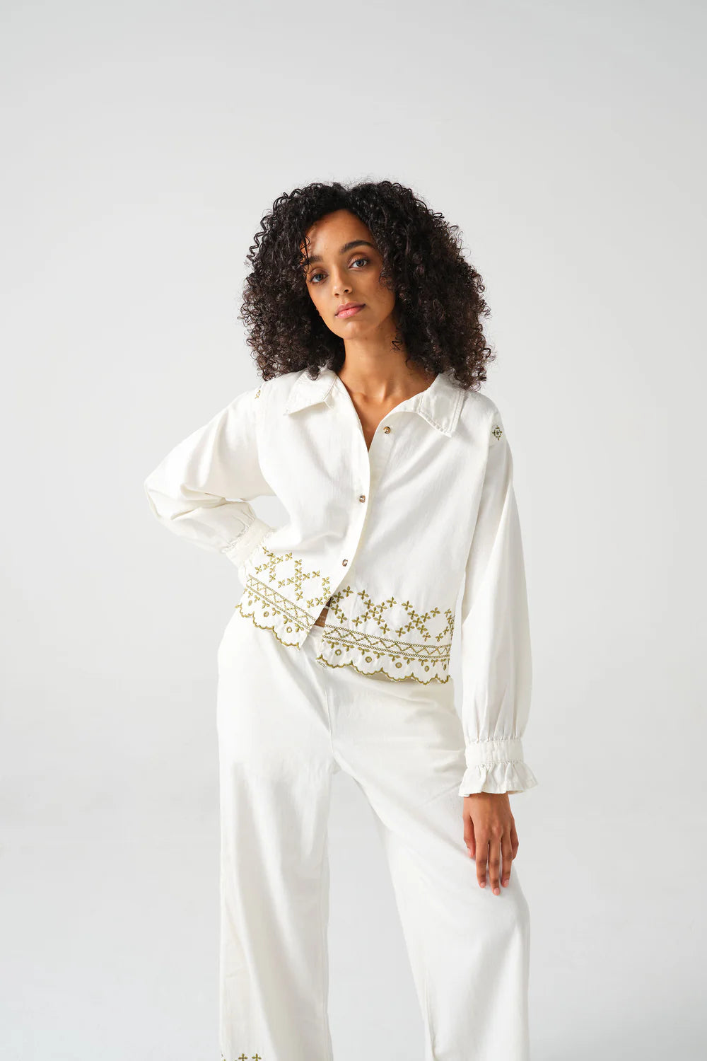 Sophie Shirt - Ecru